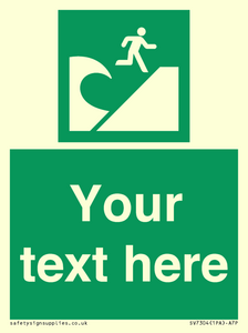 Custom Safe Condition Tsunami evacuation area